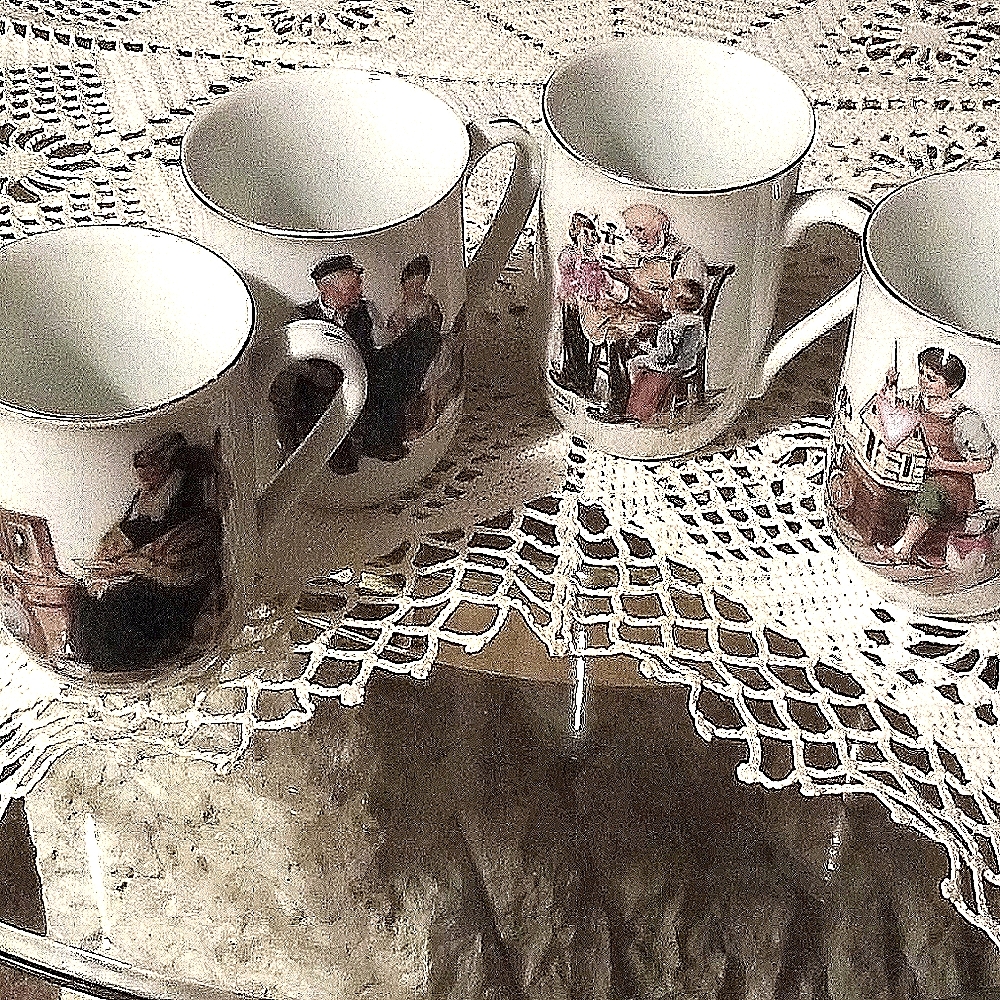 ***SOLD..SOLD****NORMAN ROCKWELL CUPS